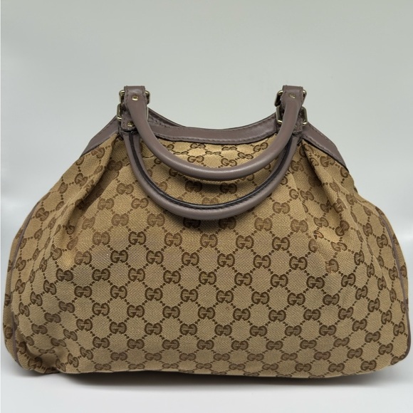 Gucci Sukey GG Supreme Canvas Tote Rare Colorway - Picture 4 of 16